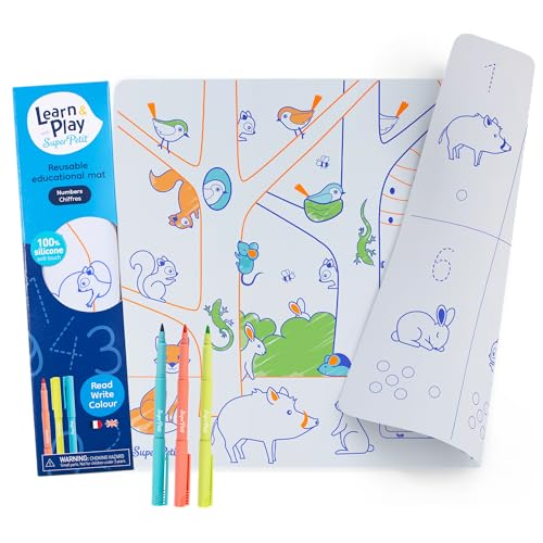 SUPER PETIT Kit Ich lerne Zahlen aus Silikon von SUPER PETIT