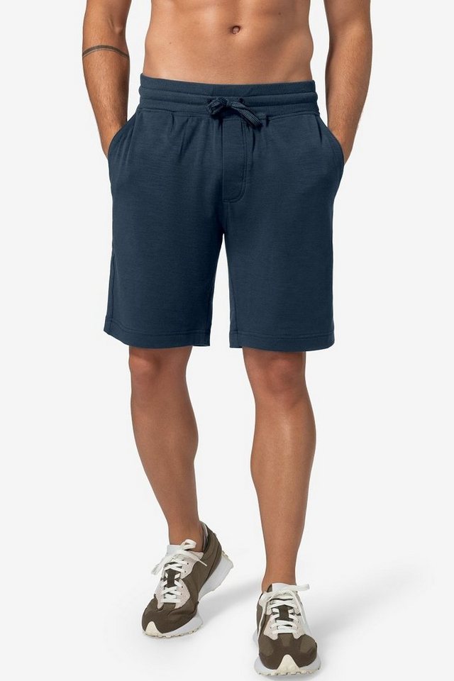 SUPER.NATURAL Funktionshose für Herren aus Merino M SOLUTION SHORTS vielseitig, am Strand & beim Sport von SUPER.NATURAL