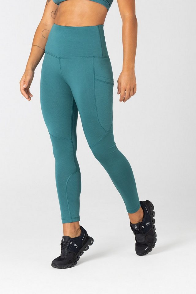 SUPER.NATURAL Funktionstights Merino Hose W FAVOURITE TIGHTS atmungsaktiver Merino-Materialmix von SUPER.NATURAL