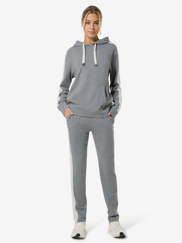 SUPER.NATURAL Funktionshose für Damen, Merino W COLORADO PANTS mit seitlichen Streifen, atmungsaktiv von SUPER.NATURAL