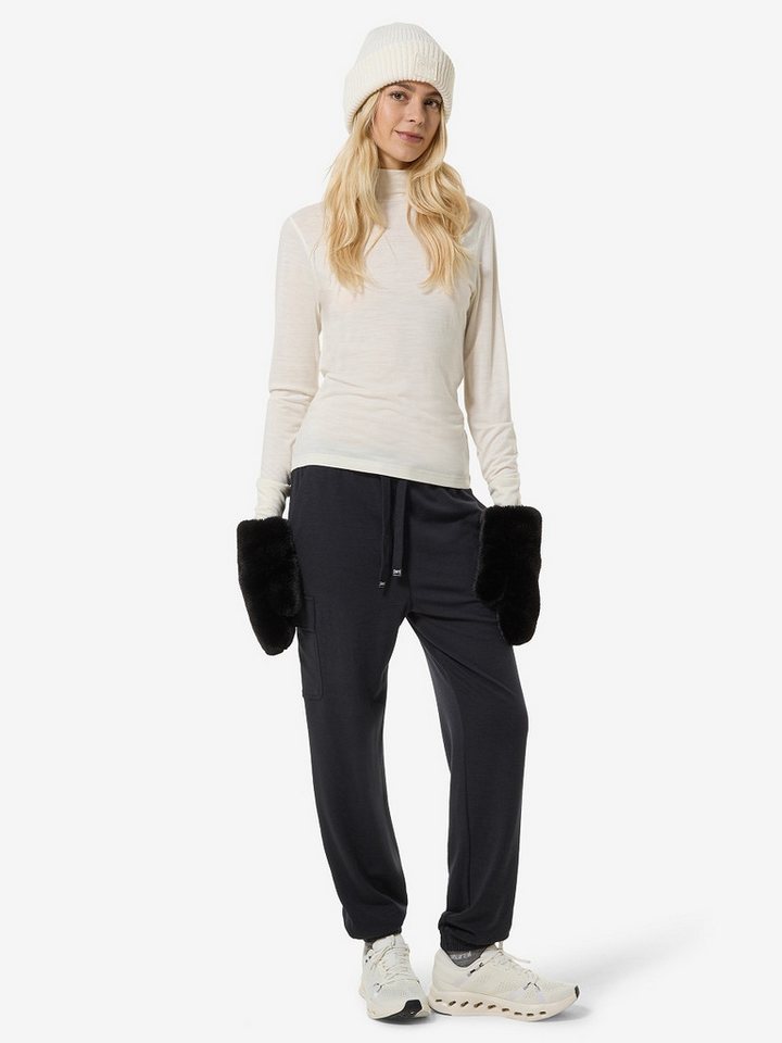 SUPER.NATURAL Funktionshose für Damen, Merino W SOLUTION DWR SWEATPANT wasserabweisend von SUPER.NATURAL