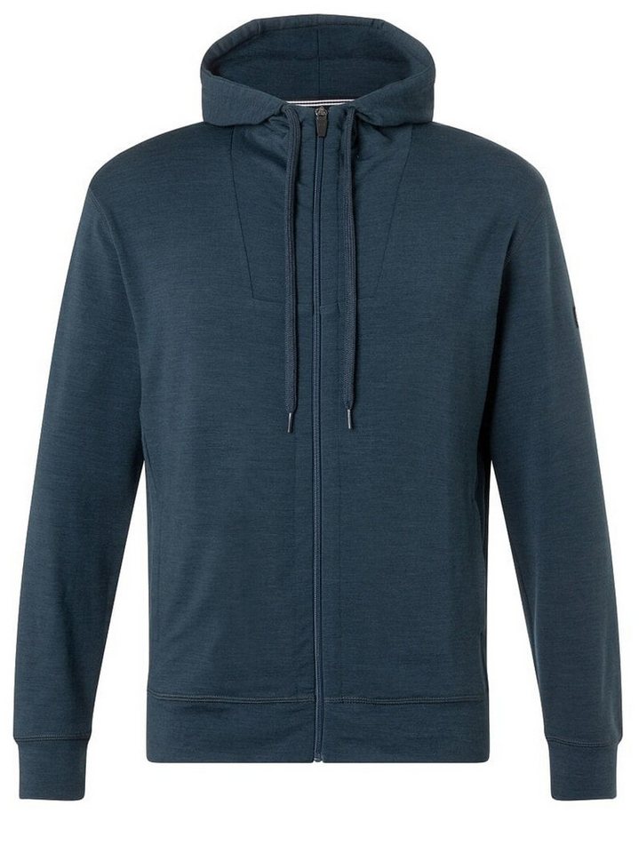 SUPER.NATURAL Funktionsjacke Kapuzenjacke Everyday Hoodie (Merino-Mix) dunkelblau Herren von SUPER.NATURAL