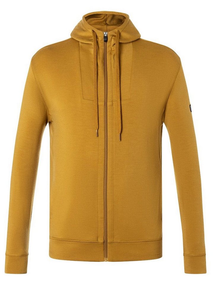 SUPER.NATURAL Funktionsjacke Kapuzenjacke Everyday Hoodie (Merino-Mix) gelb Herren von SUPER.NATURAL