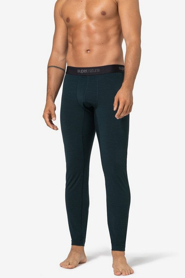 SUPER.NATURAL Funktionstights Merino Tight M TUNDRA175 TIGHT funktioneller Merino-Materialmix von SUPER.NATURAL
