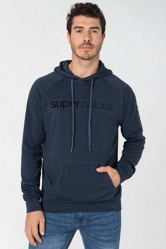 SUPER.NATURAL Hoodie Merino Hoodie M FAVOURITE HOODIE atmungsaktiver Merino-Materialmix von SUPER.NATURAL