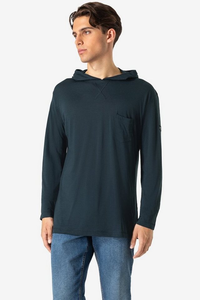 SUPER.NATURAL Hoodie Merino Hoodie M SUMMER HOODIE bequemer Merino-Materialmix SUPER.NATURAL Hoodie Merino Hoodie M SUMMER HOODIE bequemer Merino-Materialmix von SUPER.NATURAL
