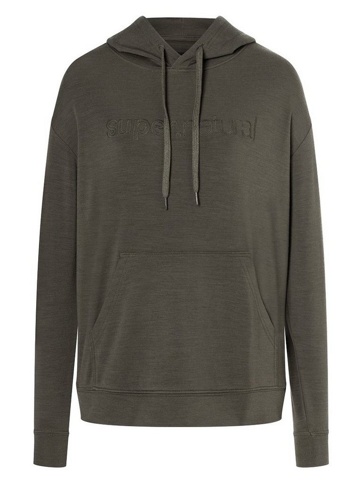 SUPER.NATURAL Hoodie für Damen, Merino FAVOURITE HOODIE atmungsaktiv, casual von SUPER.NATURAL