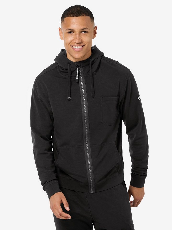 SUPER.NATURAL Hoodie für Herren, Merino M SOLUTION DWR HOODIE wasserabweisend von SUPER.NATURAL
