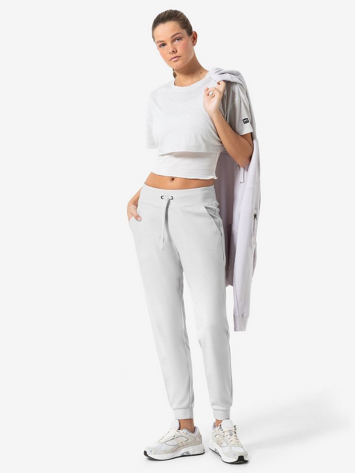 SUPER.NATURAL Jogginghose für Damen, Merino YOBO PANTS casual Design von SUPER.NATURAL