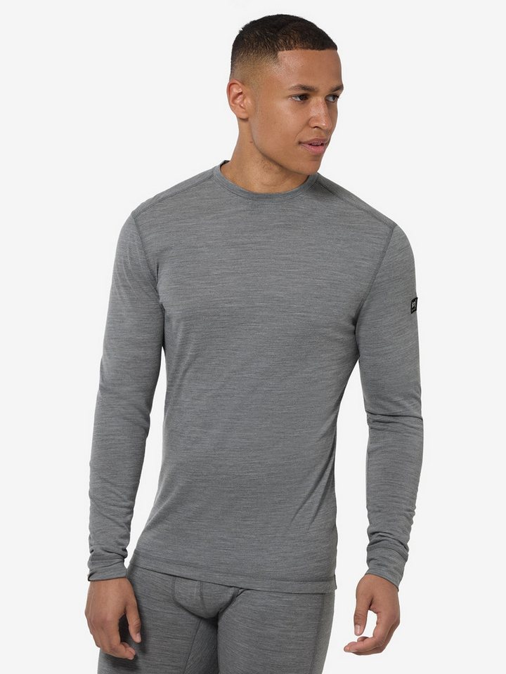 SUPER.NATURAL Langarmshirt Merino Longsleeve M TUNDRA175 LS funktioneller Merino-Materialmix SUPER.NATURAL Langarmshirt Merino Longsleeve M TUNDRA175 LS funktioneller Merino-Materialmix von SUPER.NATURAL