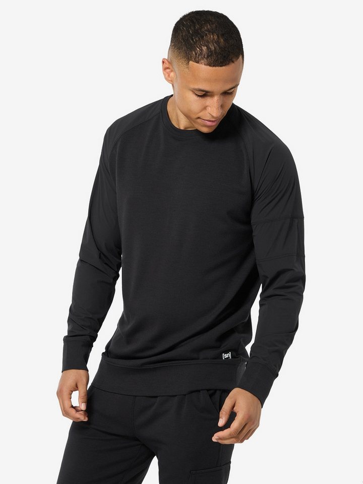 SUPER.NATURAL Langarmshirt für Herren, Merino M DWR LS wasserabweisend von SUPER.NATURAL