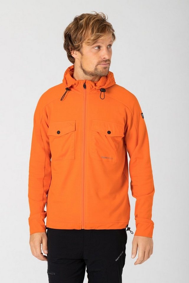 SUPER.NATURAL Outdoorjacke Merino Jacke M ADVENTURE JACKET funktioneller Merino-Materialmix von SUPER.NATURAL