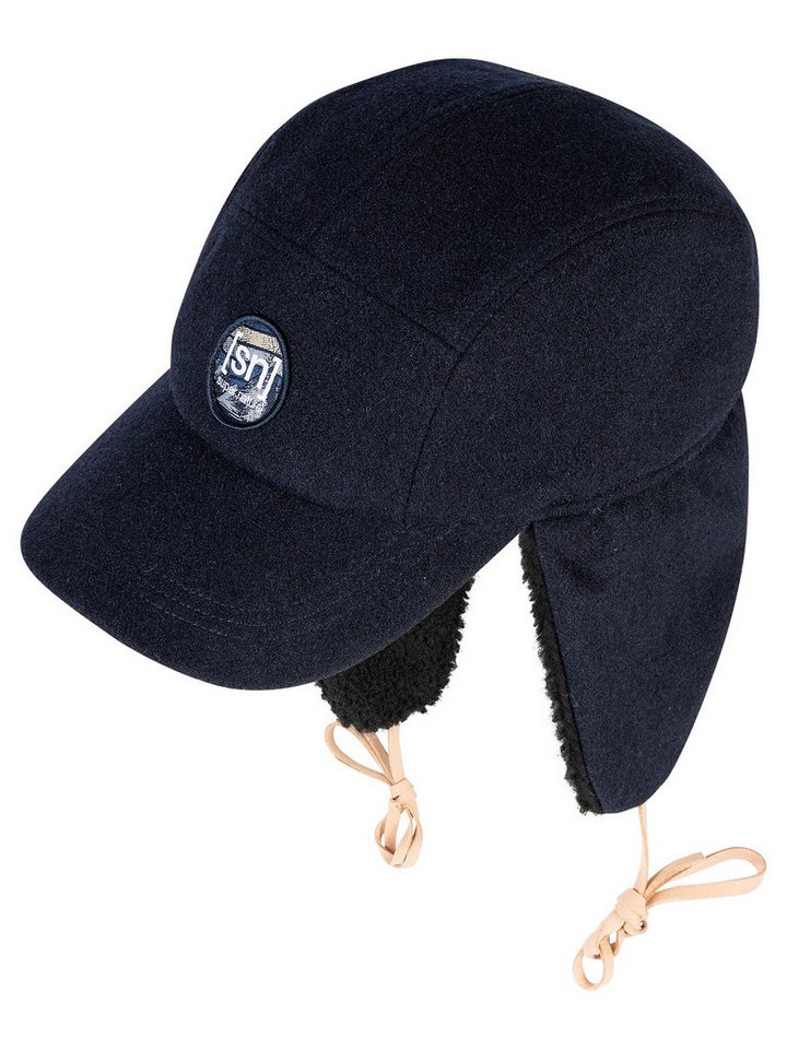 SUPER.NATURAL Snapback Cap Kappe EARFLAP CAP sorgt für warme Ohren von SUPER.NATURAL