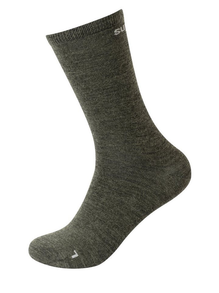 SUPER.NATURAL Sportsocken Merino Socken SN ALL DAY SOCKS (2-Paar) No smell-no worries, Merino-Materialmix von SUPER.NATURAL