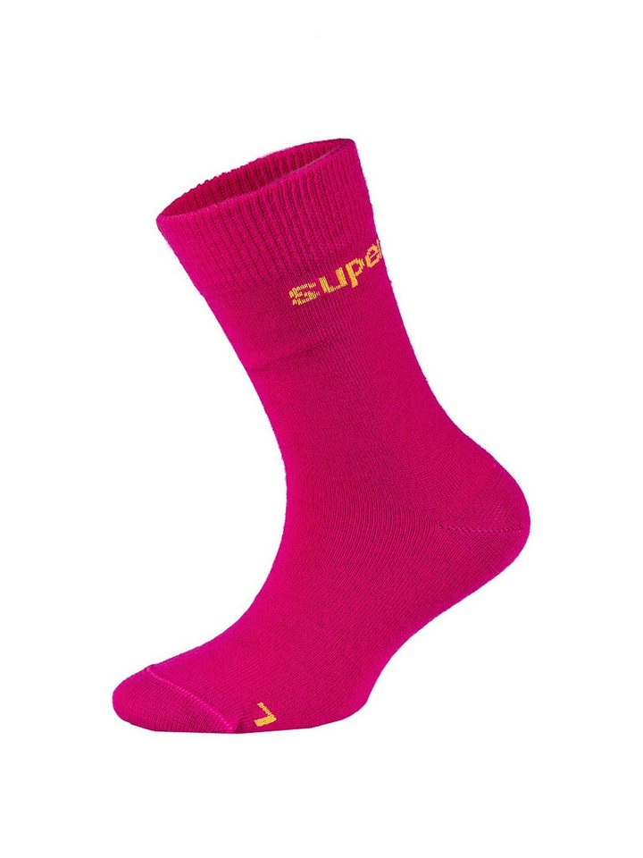 SUPER.NATURAL Sportsocken weich aus Merino KIDS ALL DAY SOCKS 2-PACK atmungsaktiv mit Logo Print SUPER.NATURAL Sportsocken weich aus Merino KIDS ALL DAY SOCKS 2-PACK atmungsaktiv mit Logo Print von SUPER.NATURAL