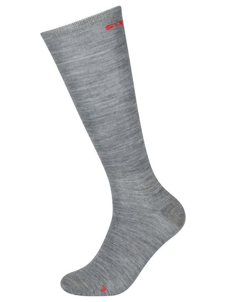 SUPER.NATURAL Sportsocken weich aus Merino WOOL GUARDIANS LONGSOCKS 2-PACK wärmend und geruchshemmend von SUPER.NATURAL