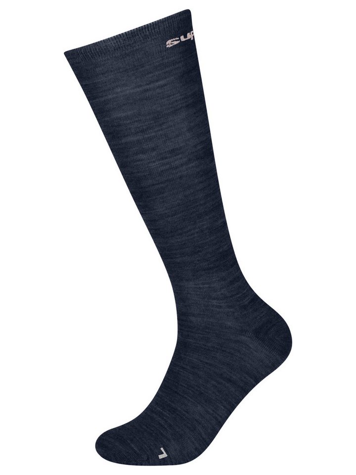 SUPER.NATURAL Sportsocken weich aus Merino WOOL GUARDIANS LONGSOCKS 2-PACK wärmend und geruchshemmend von SUPER.NATURAL