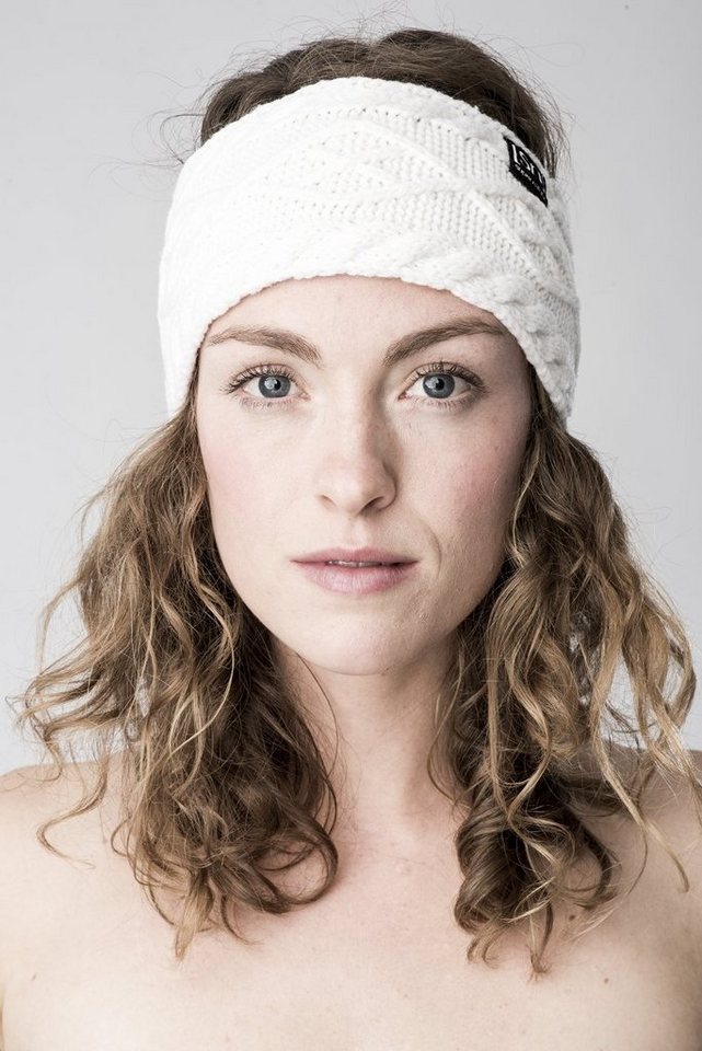 SUPER.NATURAL Stirnband für Damen, aus Merino KNIT HEADBAND aus warmem Merino-Materialmix von SUPER.NATURAL