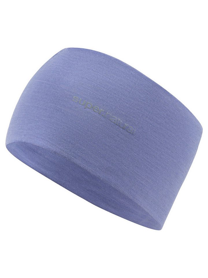 SUPER.NATURAL Stirnband Merino Stirnband WANDERLUST HEADBAND wärmender Merino-Materialmix von SUPER.NATURAL