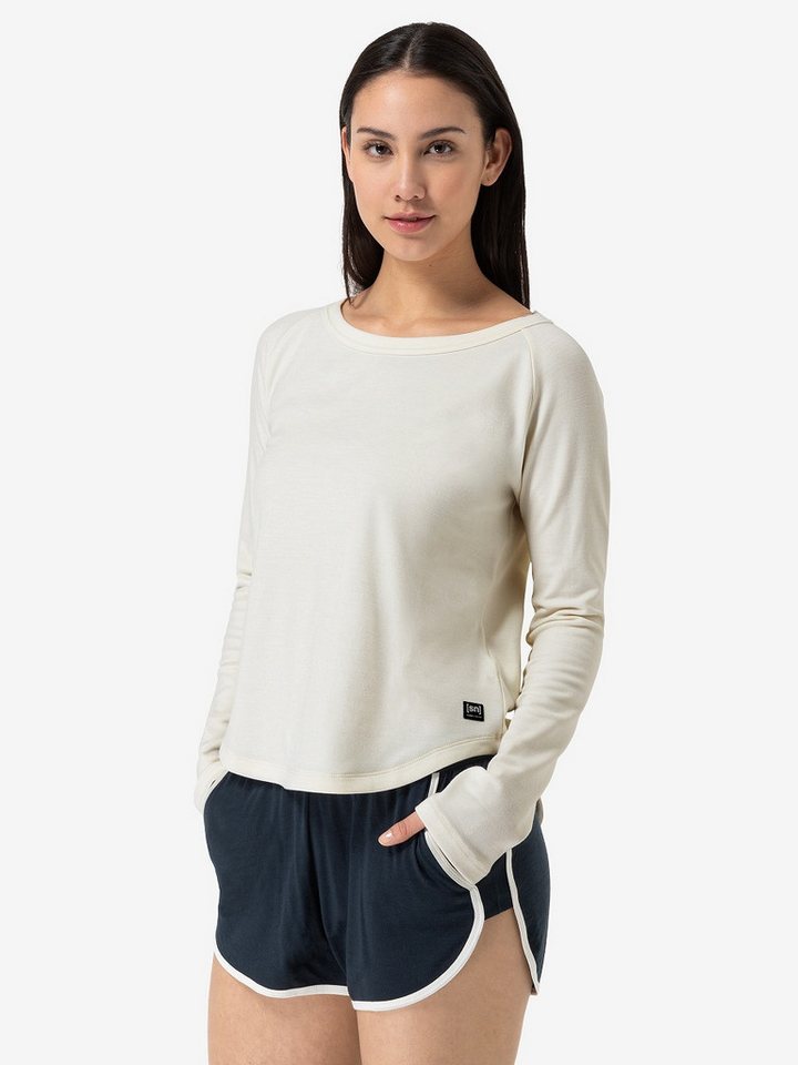 SUPER.NATURAL Sweatshirt für Damen, Merino EVERYDAY CREW atmungsaktiv, casual von SUPER.NATURAL