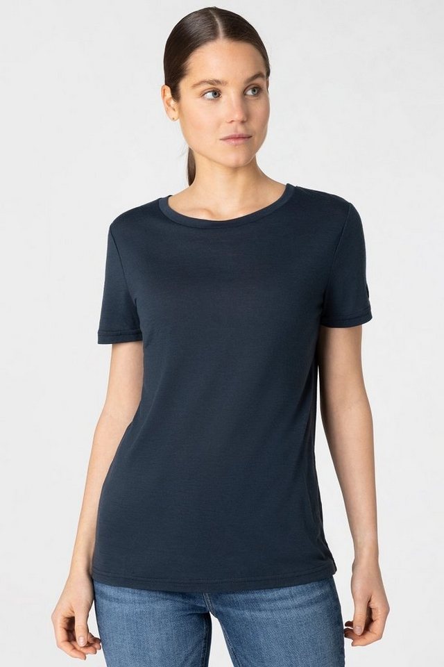 SUPER.NATURAL T-Shirt für Damen, Merino THE ESSENTIAL atmungsaktiv, casual von SUPER.NATURAL