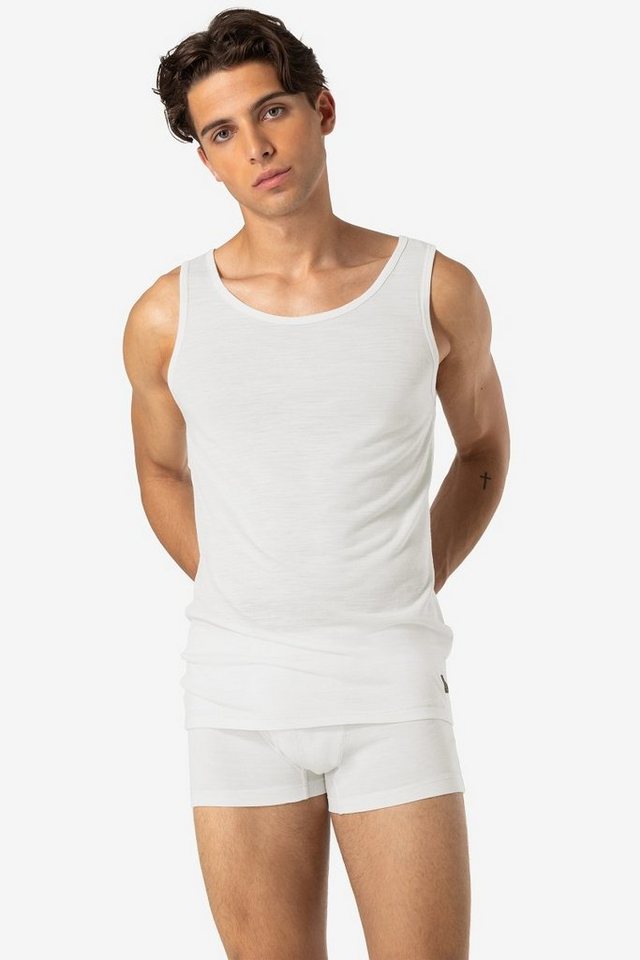 SUPER.NATURAL Tanktop für Herren aus Merino M SIERRA140 TANK vielseitig, zum Sport & Alltag von SUPER.NATURAL