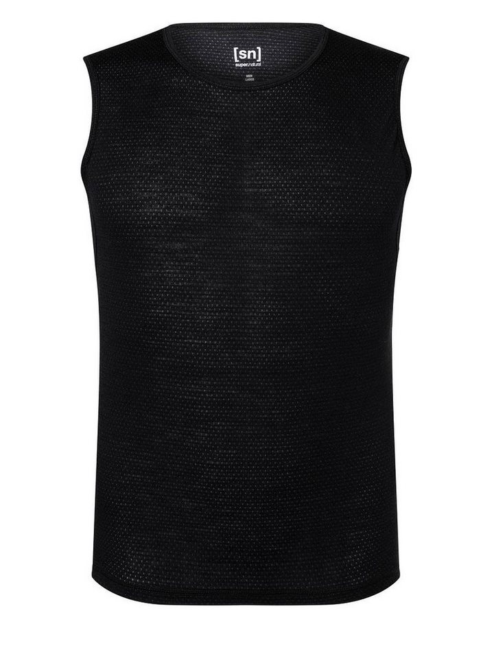 SUPER.NATURAL Tanktop Unterhemd Merino Unstoppable Under Unterwäsche schwarz Herren von SUPER.NATURAL