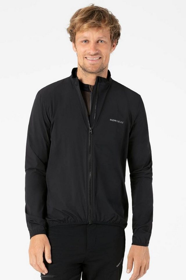 SUPER.NATURAL Windbreaker Merino Windbreaker M UNSTOPPABLE WINDBREAKER windabweisend, integrierte Pack-Away Tasche von SUPER.NATURAL