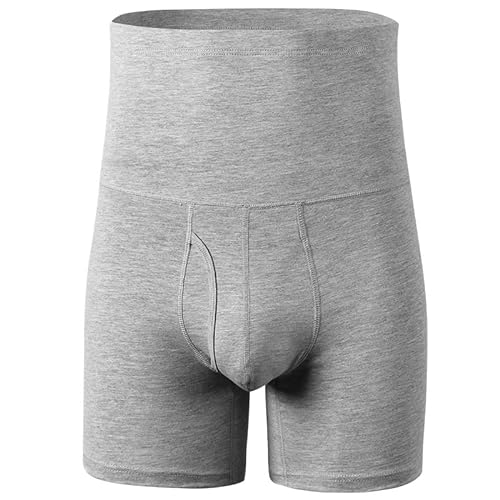 SUPERCH Baumwolle Warme Thermo-Unterwäsche Männer Winter Hohe Taille Boxershorts Mann Anti-Roll-Randabnutzung Bein Männer Unterhose Lange Große Größe von SUPERCH