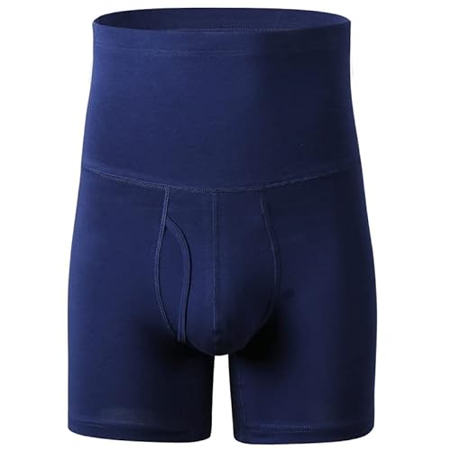 SUPERCH Baumwolle Warme Thermo-Unterwäsche Männer Winter Hohe Taille Boxershorts Mann Anti-Roll-Randabnutzung Bein Männer Unterhose Lange Große Größe von SUPERCH