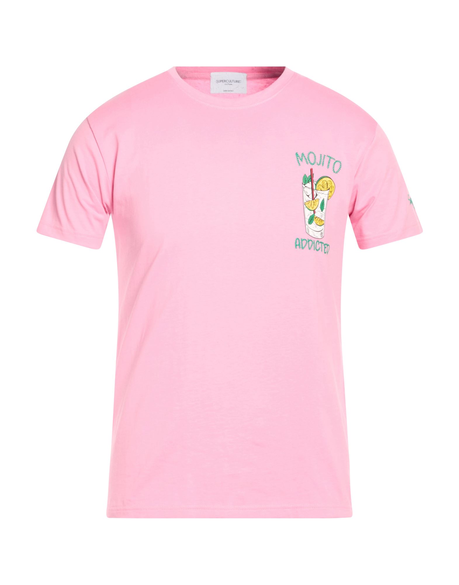 SUPERCULTURE CLOTHING T-shirts Herren Rosa von SUPERCULTURE CLOTHING