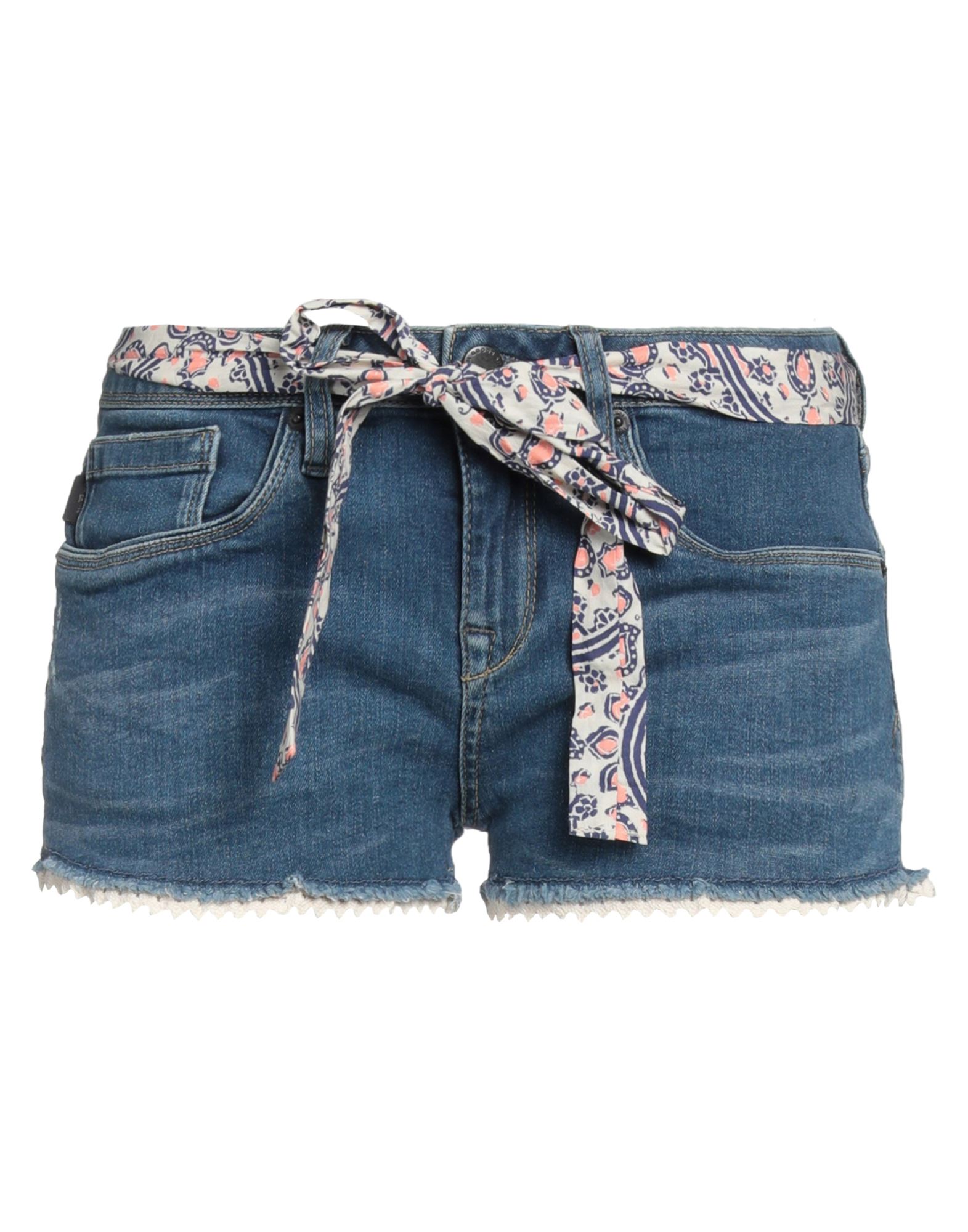 SUPERDRY Jeansshorts Damen Blau von SUPERDRY