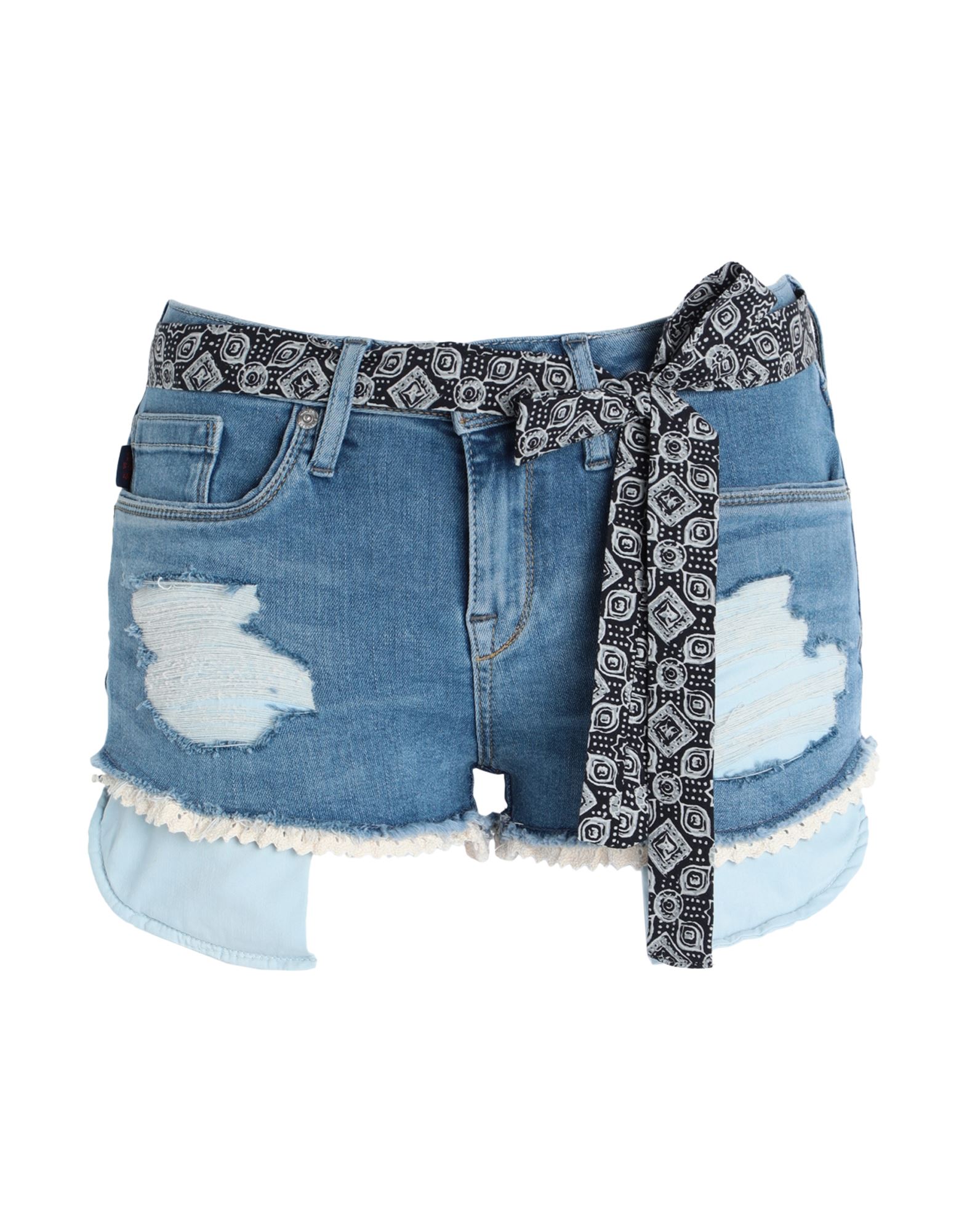 SUPERDRY Jeansshorts Damen Blau von SUPERDRY