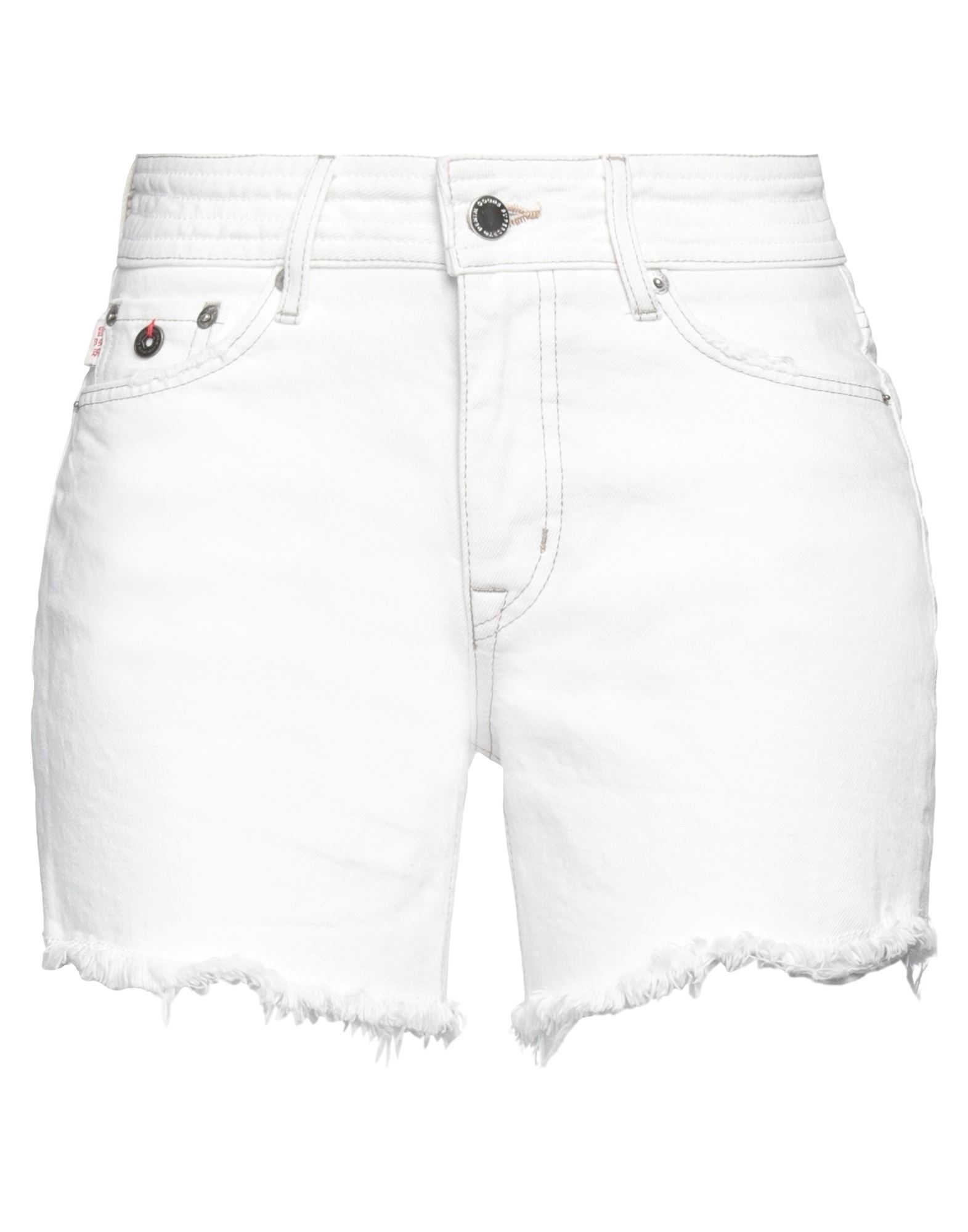 SUPERDRY Jeansshorts Damen Elfenbein von SUPERDRY