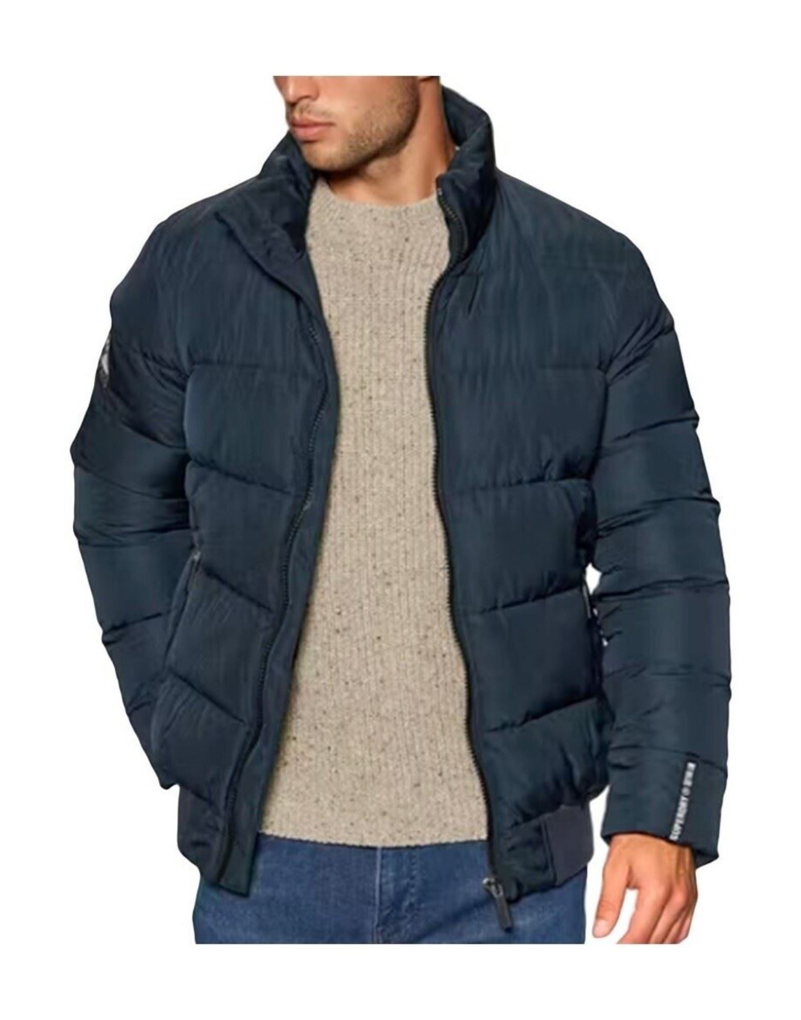 SUPERDRY Pufferjacke & Daunenjacke Herren Blau von SUPERDRY