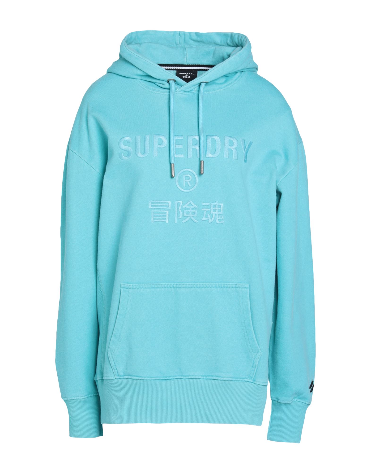 SUPERDRY Sweatshirt Damen Azurblau von SUPERDRY