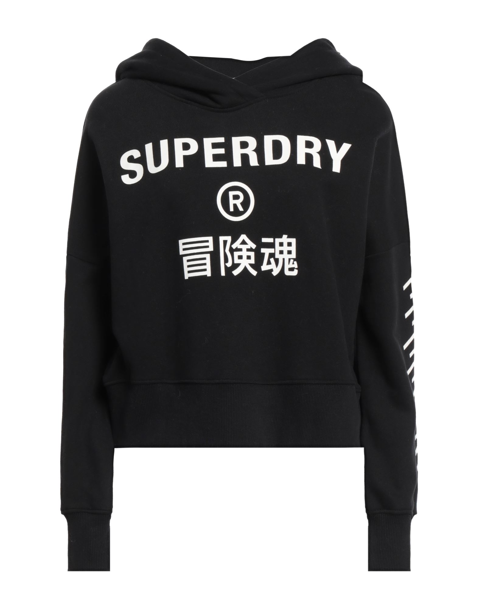 SUPERDRY Sweatshirt Damen Schwarz von SUPERDRY