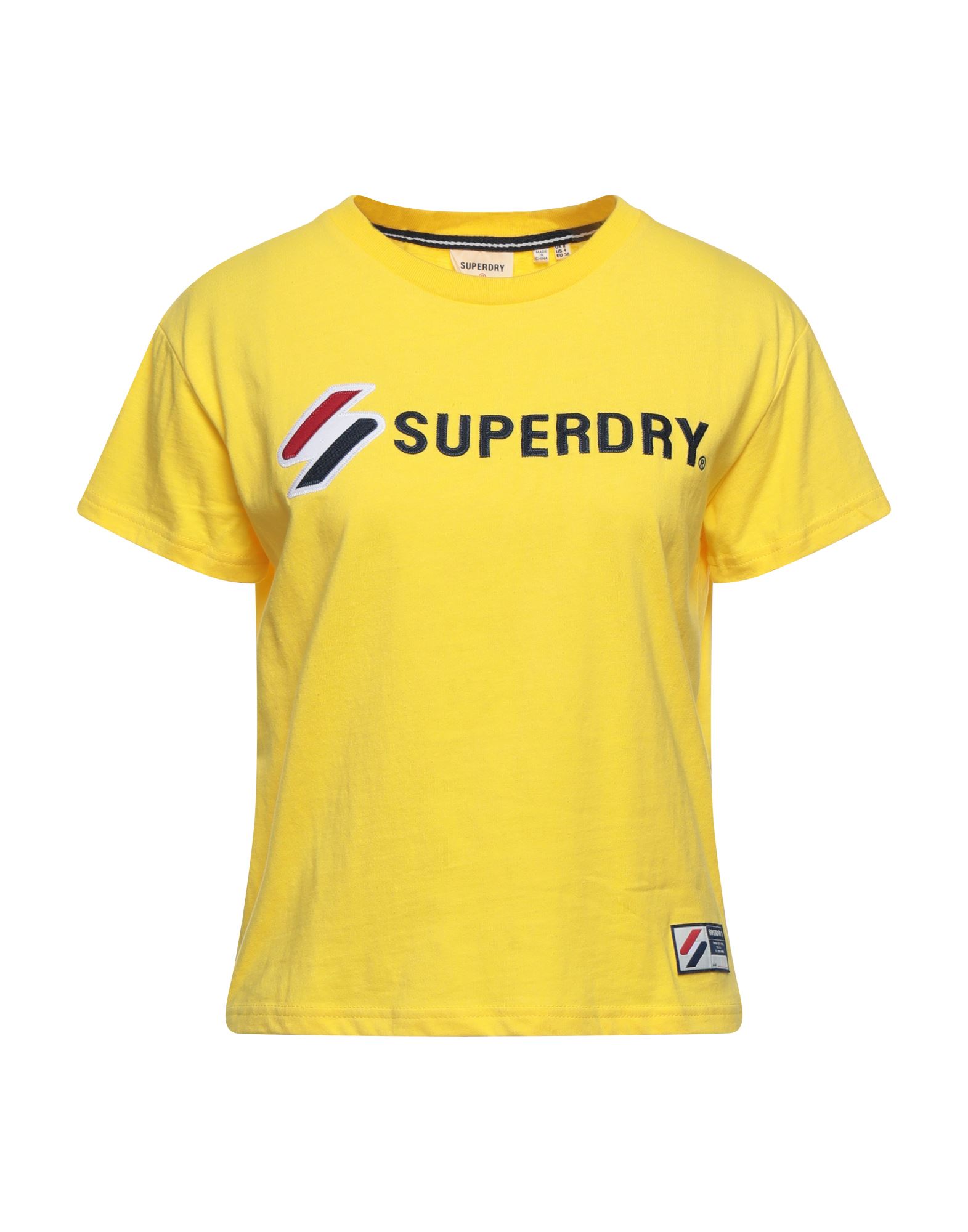 SUPERDRY T-shirts Damen Gelb von SUPERDRY