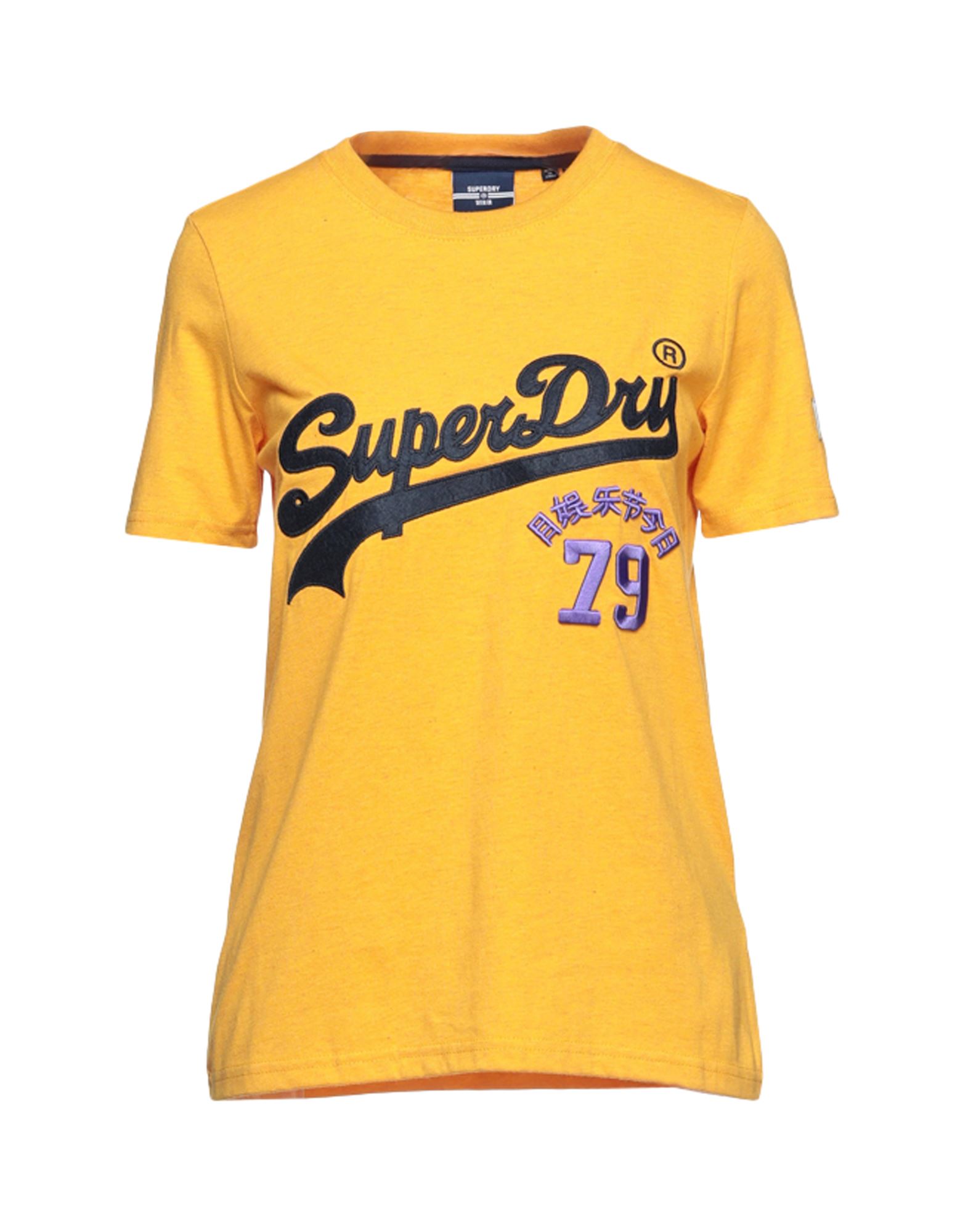 SUPERDRY T-shirts Damen Ocker von SUPERDRY