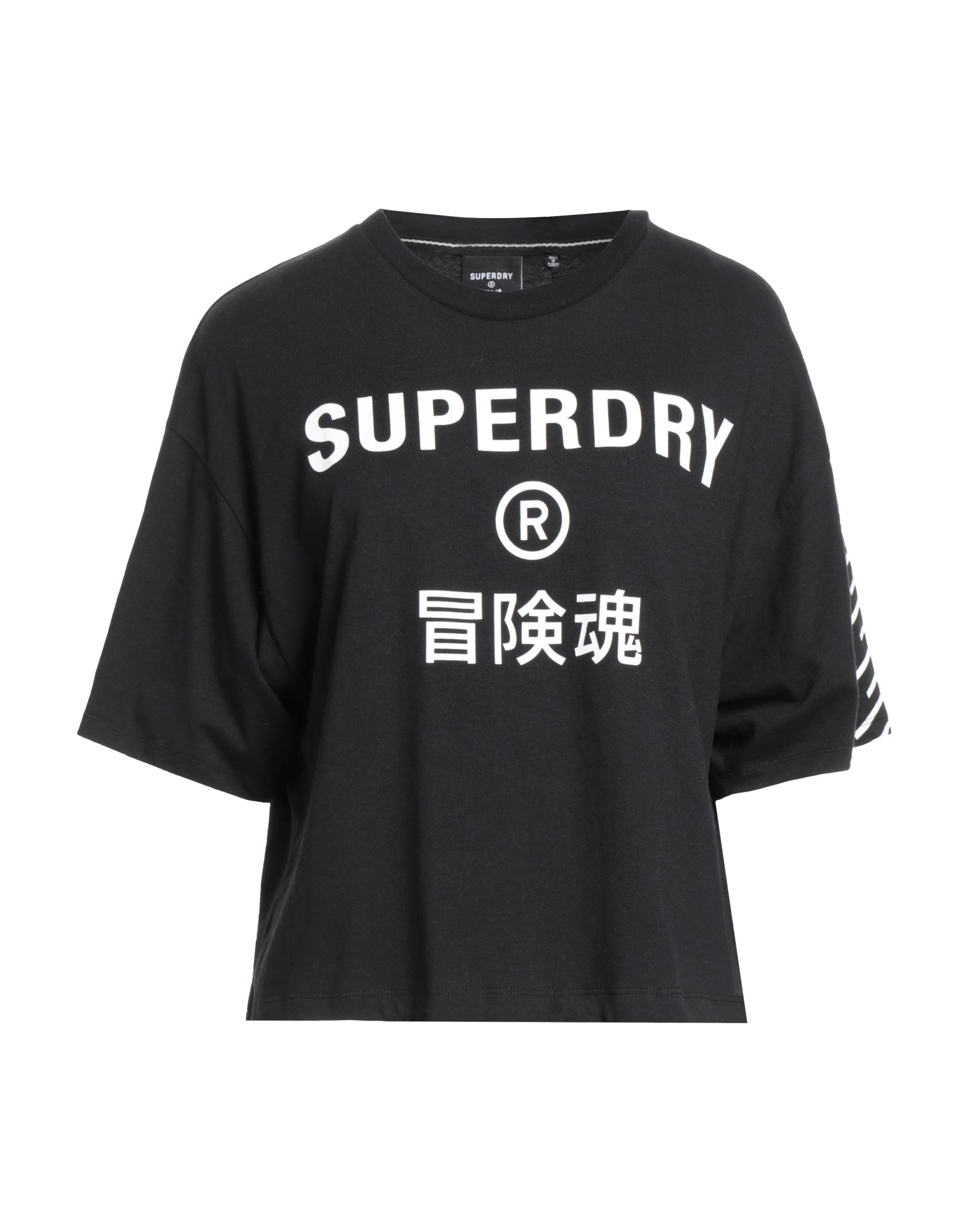 SUPERDRY T-shirts Damen Schwarz von SUPERDRY