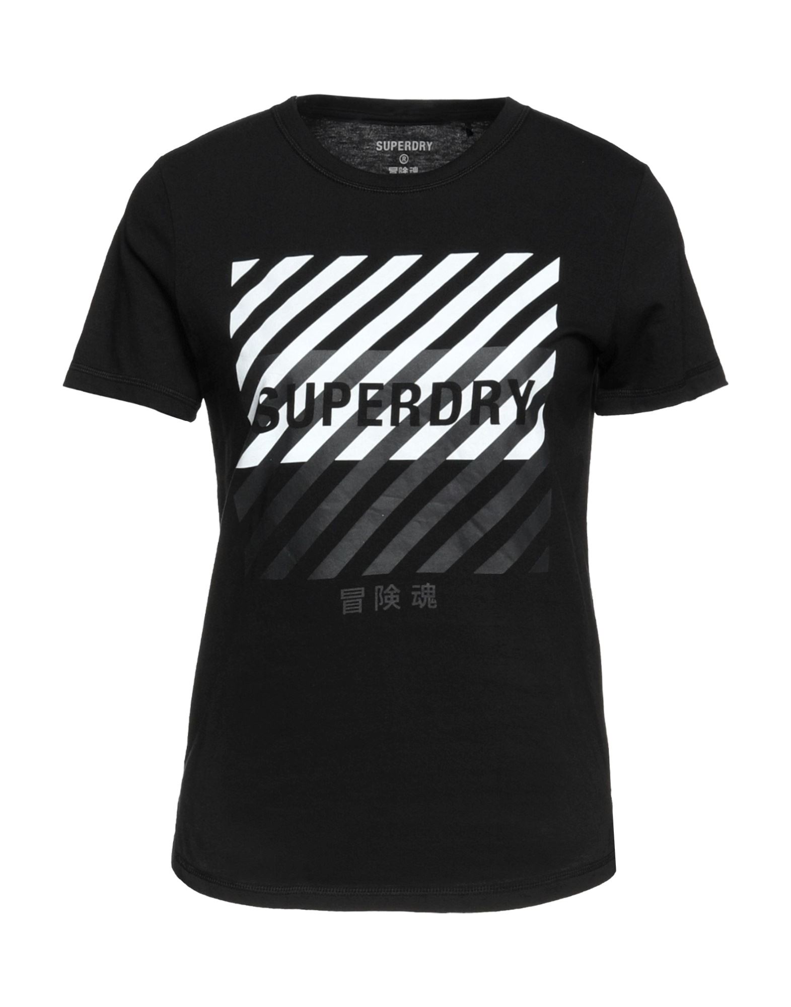 SUPERDRY T-shirts Damen Schwarz von SUPERDRY