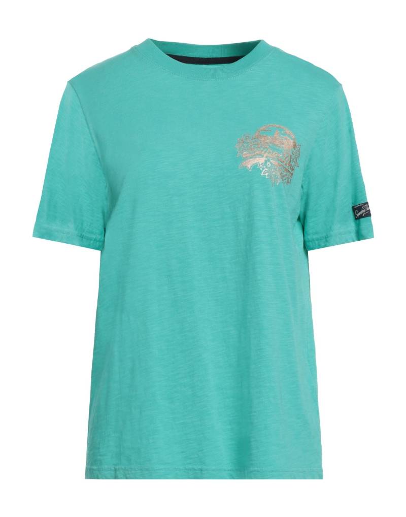 SUPERDRY T-shirts Damen Tūrkis von SUPERDRY