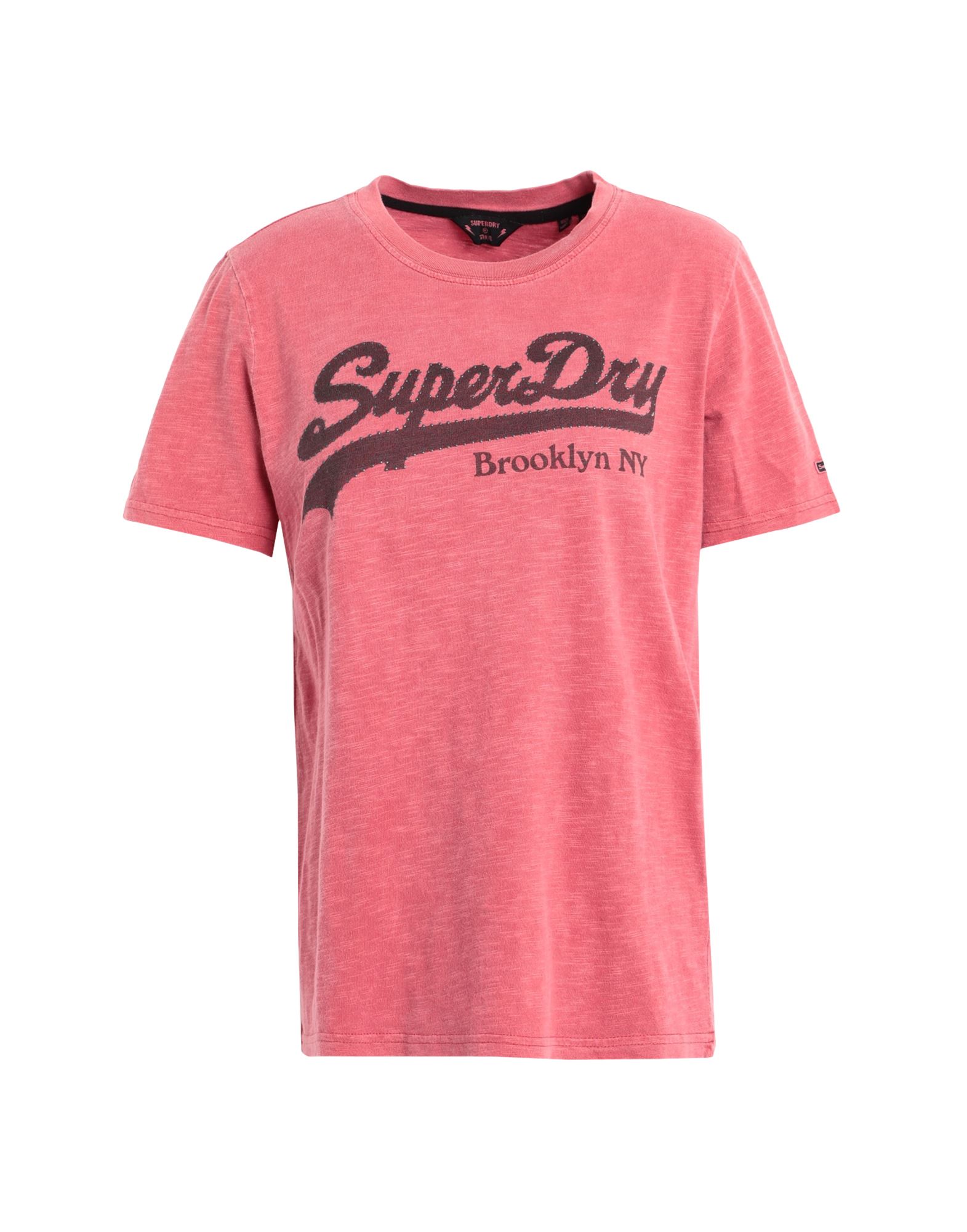 SUPERDRY T-shirts Damen Ziegelrot von SUPERDRY