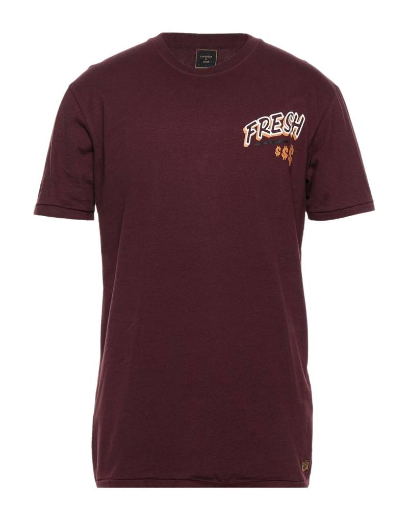 SUPERDRY T-shirts Herren Bordeaux SUPERDRY T-shirts Herren Bordeaux von SUPERDRY