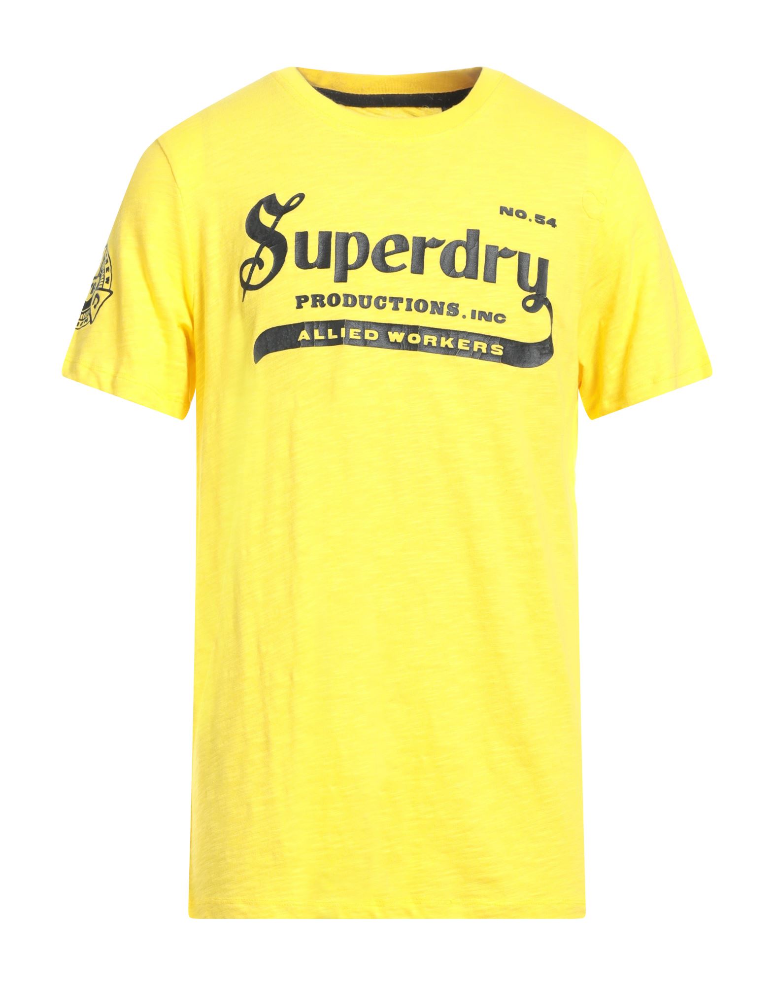 SUPERDRY T-shirts Herren Gelb von SUPERDRY