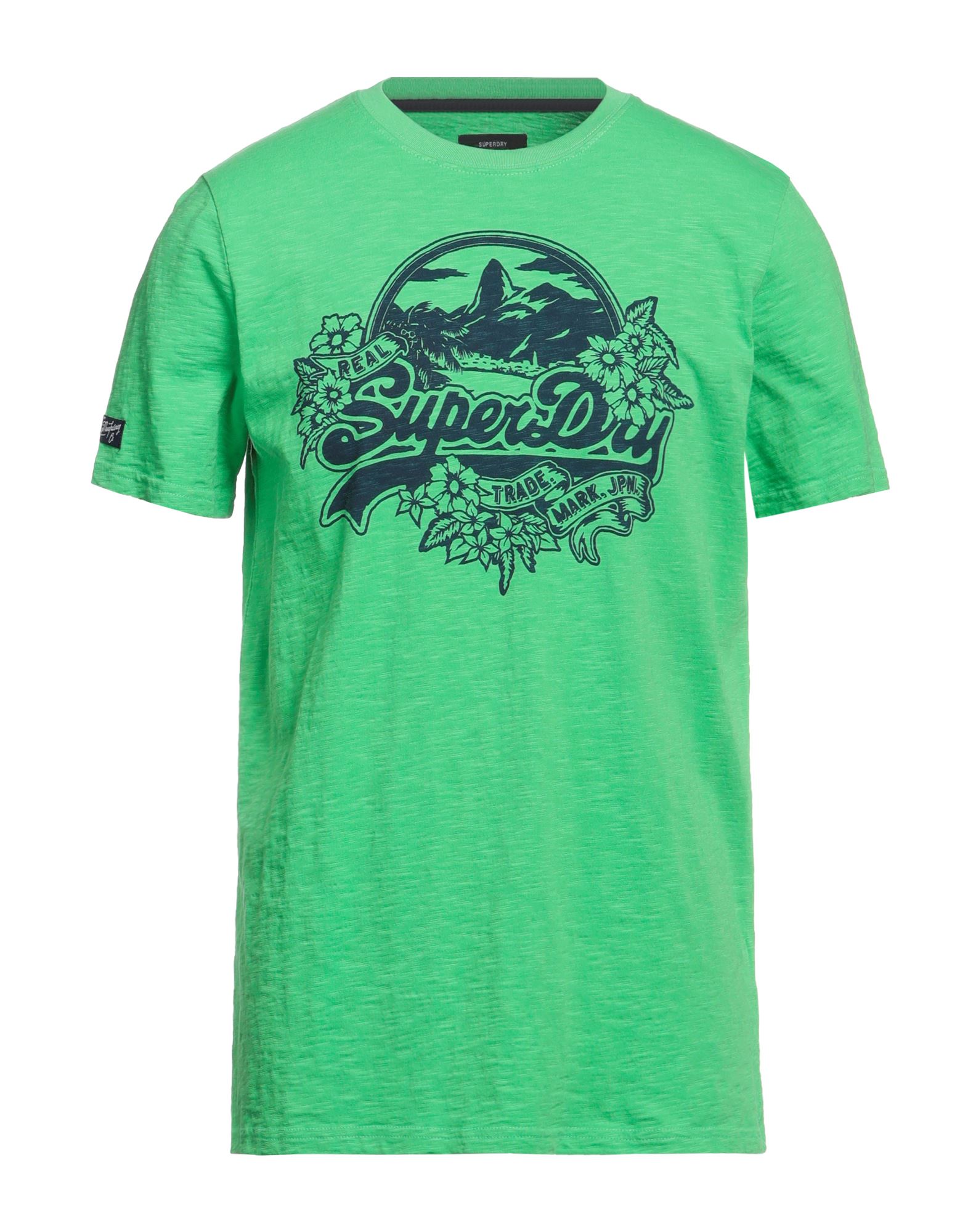 SUPERDRY T-shirts Herren Grün von SUPERDRY