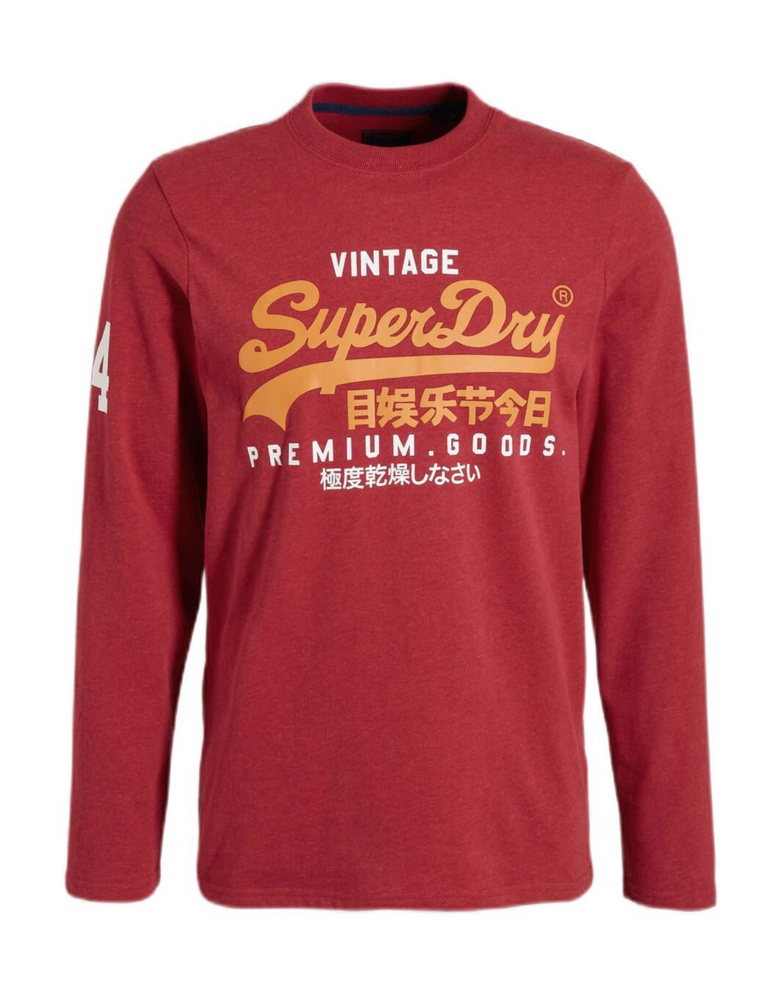 SUPERDRY T-shirts Herren Rot von SUPERDRY