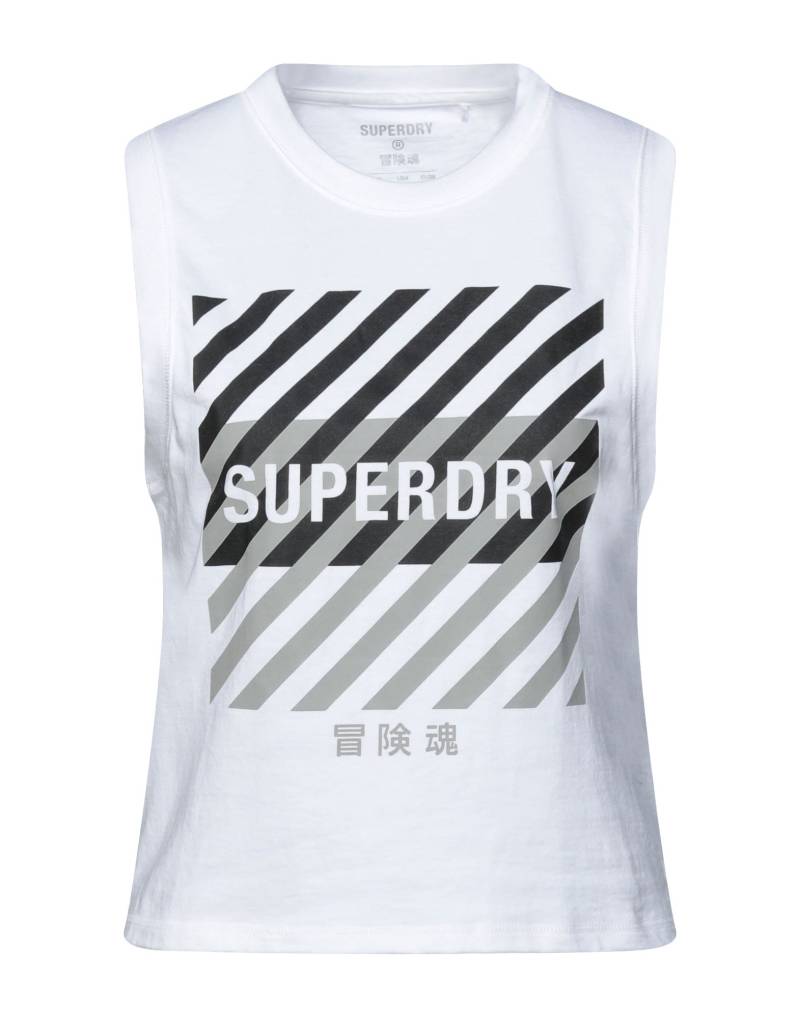 SUPERDRY T-shirts Damen Weiß von SUPERDRY