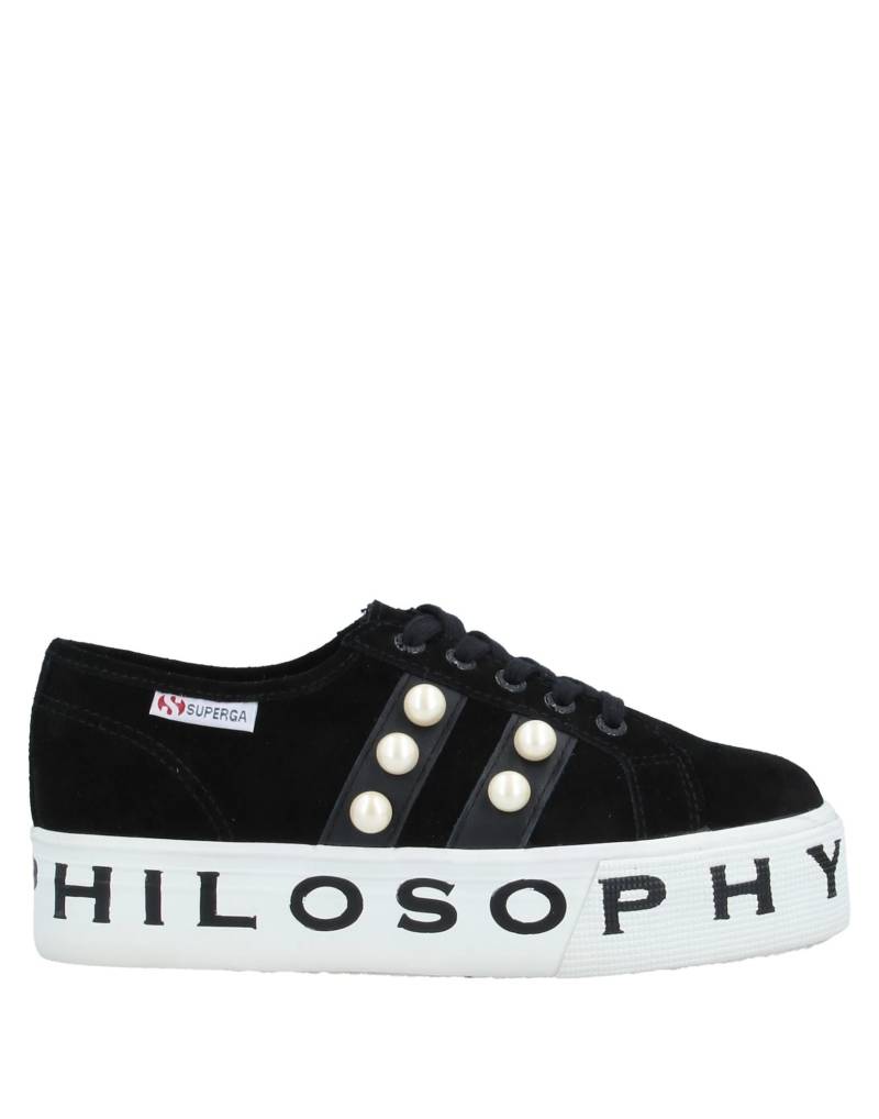 SUPERGA x PHILOSOPHY di LORENZO SERAFINI Sneakers Damen Schwarz von SUPERGA x PHILOSOPHY di LORENZO SERAFINI