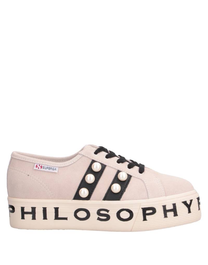 SUPERGA x PHILOSOPHY di LORENZO SERAFINI Sneakers Damen Beige von SUPERGA x PHILOSOPHY di LORENZO SERAFINI